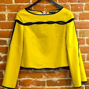 Yellow García Dress Blouse